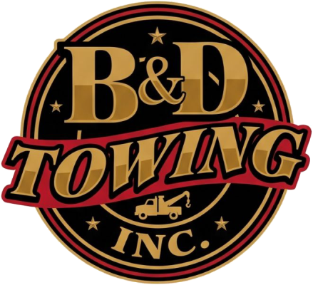 B&D Towing Inc. badge
